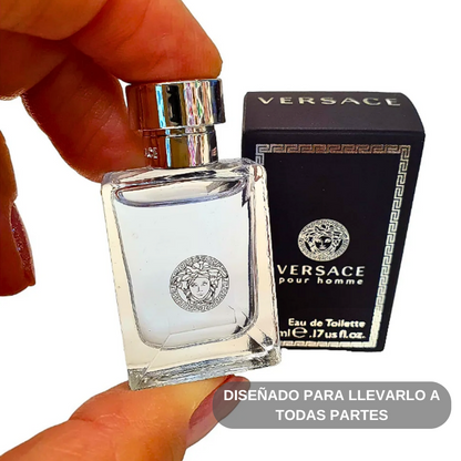 Versace Pour Homme EDT Mini Splash 0.17 oz/0.2 fl oz